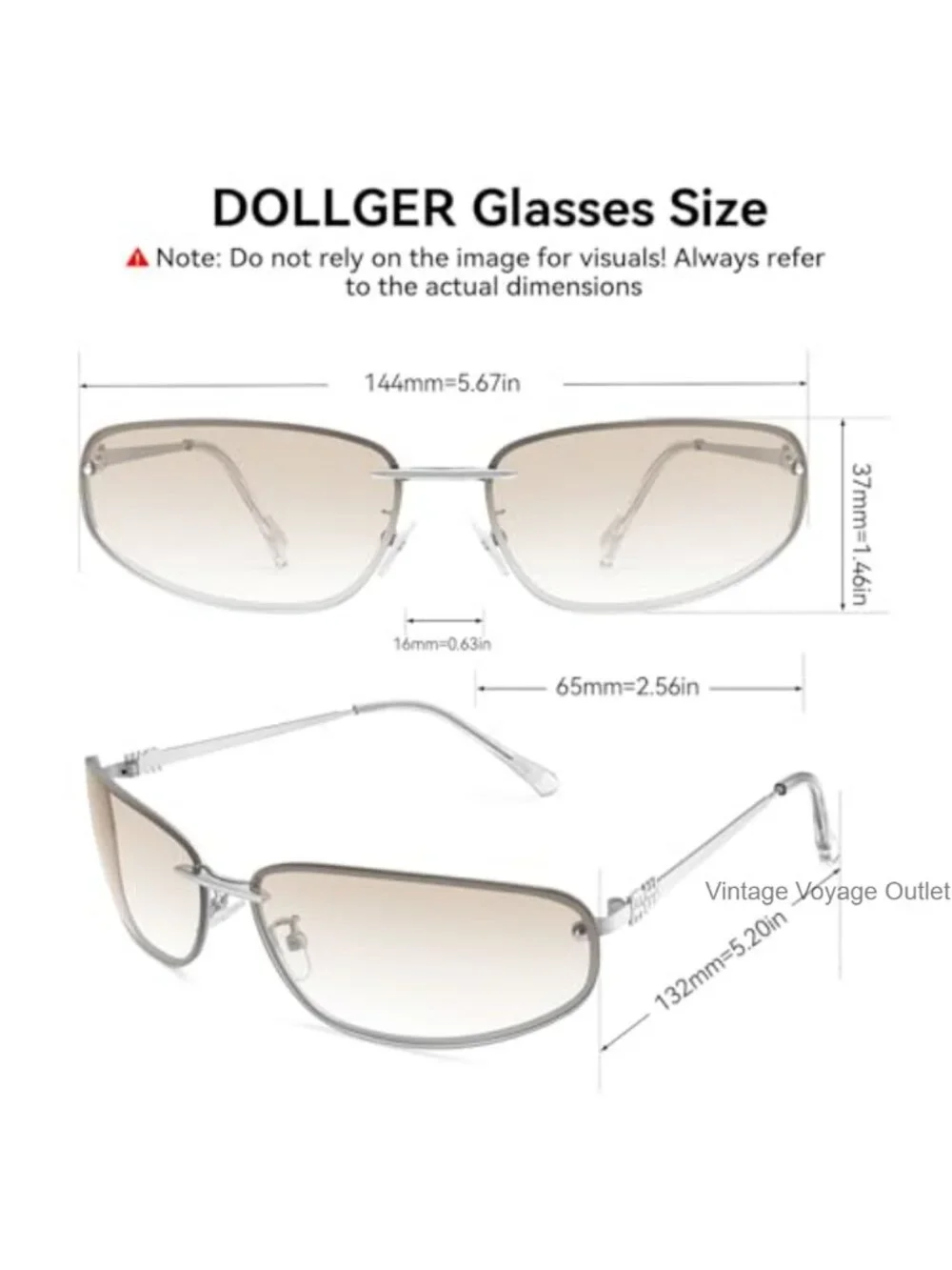Y2K Retro Metal Wrap Around Sunglasses for Women Oval Futuristic Shades UV400